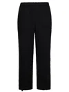 Stussy Cotton Black Trousers In Black