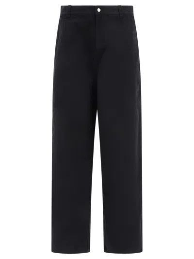 Stussy "workgear" Trousers In Black