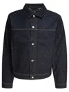 Stussy Trucker Denim Jacket Jackets Blue