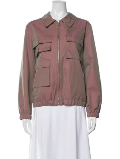 Pre-owned Stussy Utility Jacket In Pink