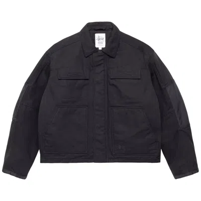 Pre-owned Stussy Utility Work Jacket 'black' | Men's Size M