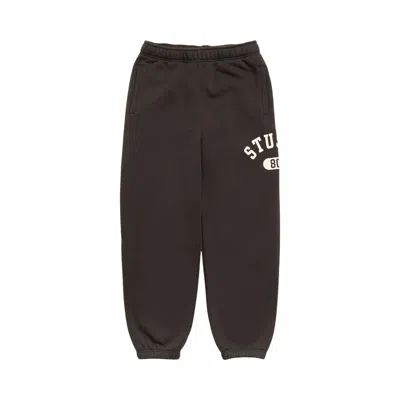 Pre-owned Stussy Varsity Fleece Pant 'washed Black' | Men's Size M