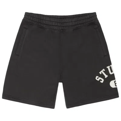 Pre-owned Stussy Varsity Fleece Short 'washed Black' | Men's Size S