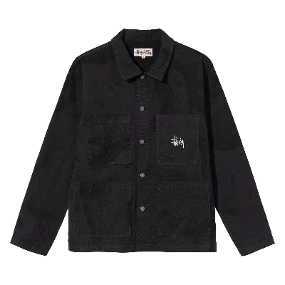Pre-owned Stussy Venus Chore Jacket 'black'