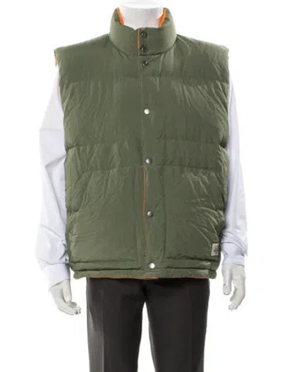 Pre-owned Stussy Vest In Green