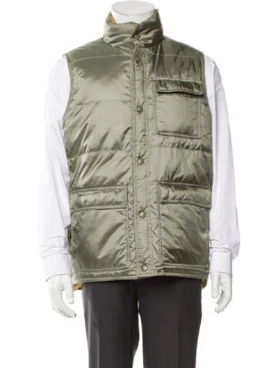 Pre-owned Stussy Vest In Green