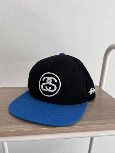 Pre-owned Stussy Vintage  Cap Hats Y2k In Black