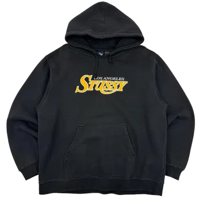 Pre-owned Stussy Vintage  Hoodie In Black