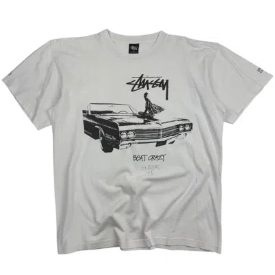 Pre-owned Stussy Vintage  T-shirt In White