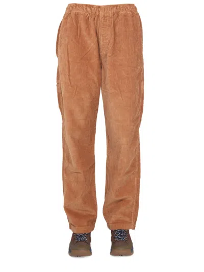Stussy Wade Wale Pants In Brown