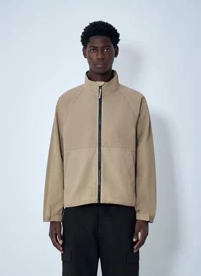Stussy Warm-up Jacket In Brown