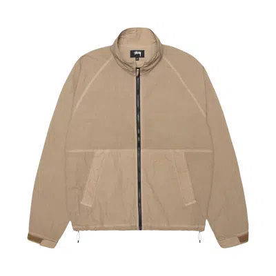 Pre-owned Stussy Warm Up Jacket 'coyote' | Brown | Men's Size M