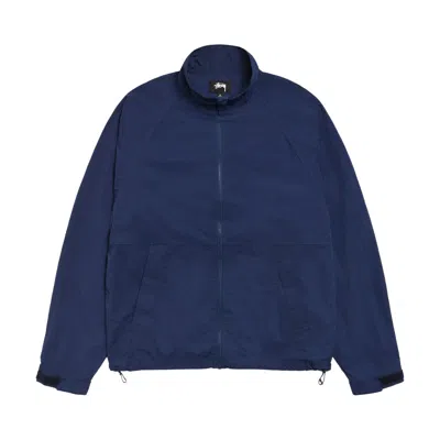 Pre-owned Stussy Warm Up Jacket 'navy' | Blue | Men's Size Xl