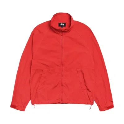 Pre-owned Stussy Warm Up Jacket 'red' | Men's Size Xl