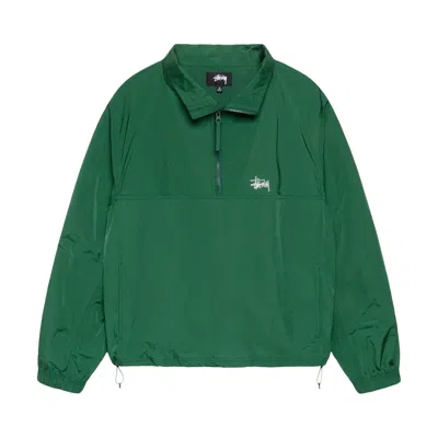 Pre-owned Stussy Warm Up Pullover 'green' | Men's Size S