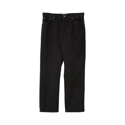 Pre-owned Stussy Washed Canvas Classic Jean 'black'