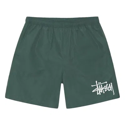 Pre-owned Stussy Water Short 'emerald' In Green