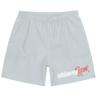 Pre-owned Stussy Water Short Sport 'concrete' In Grey