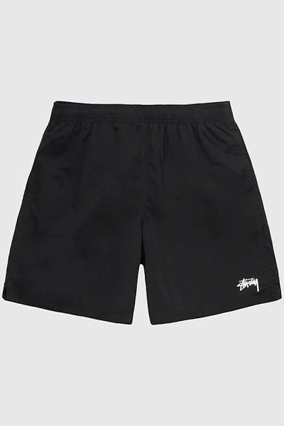 Stussy Water Short Stock Swim Trunks In Black, Men's At Urban Outfitters