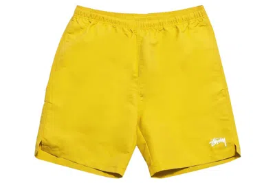 Pre-owned Stussy Water Short Yellow