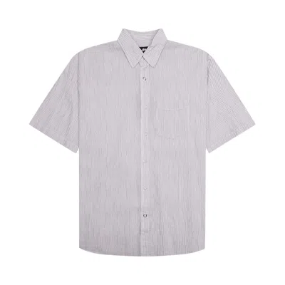 Pre-owned Stussy Wavy Striped Shirt 'natural' | White | Men's Size S