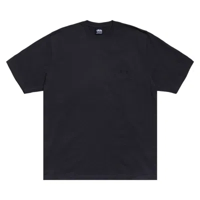 Pre-owned Stussy Wear Pigment Dyed Tee 'faded Black' | Men's Size M