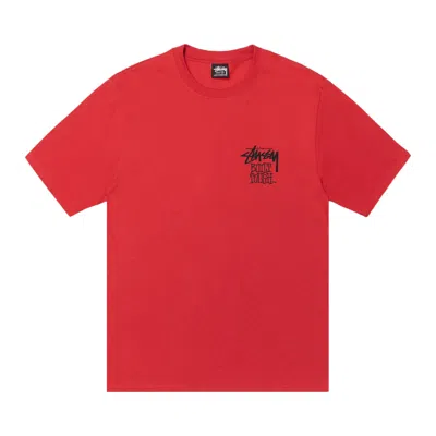 Pre-owned Stussy Welder Tee 'cayenne' | Red | Men's Size Xxl
