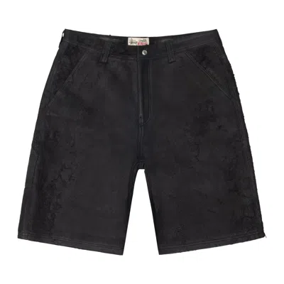 Pre-owned Stussy Welders Work Short 'black' | Men's Size 32