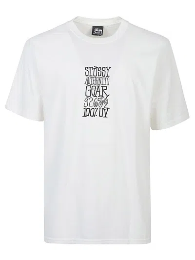 Stussy White Printed T-shirt