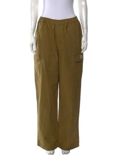 Pre-owned Stussy Wide Leg Pants W/ Tags In Brown