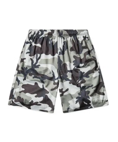 Stussy Wide-leg Shorts In Black