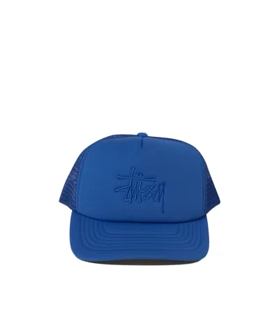 Stussy Wide-rimmed Baseball Cap In Blue
