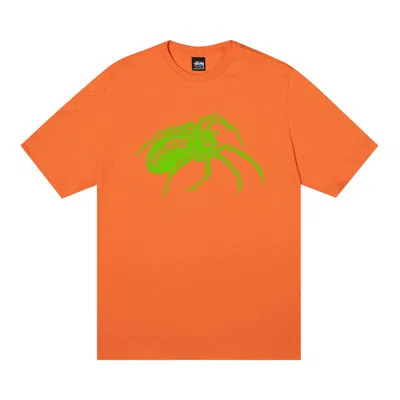 Pre-owned Stussy Widow Tee 'coral' | Orange | Men's Size L