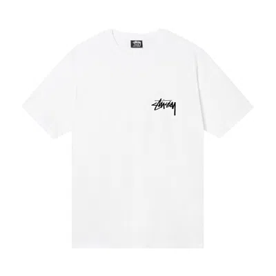 Pre-owned Stussy Withered Flower Tee 'white'