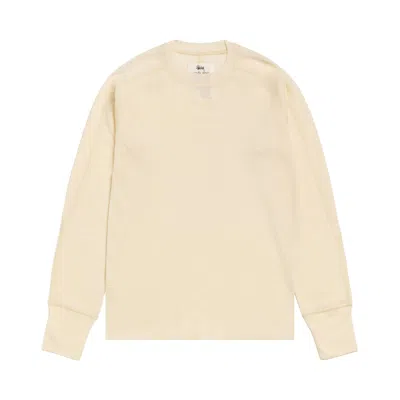Pre-owned Stussy Wool Base Layer Thermal 'ecru' | Cream | Men's Size Xxl In White