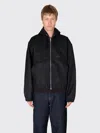 Stussy Work Jacket Waxed Cotton In Black