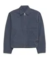 Stussy Stüssy Workgear Collared Zip Jacket In Blue