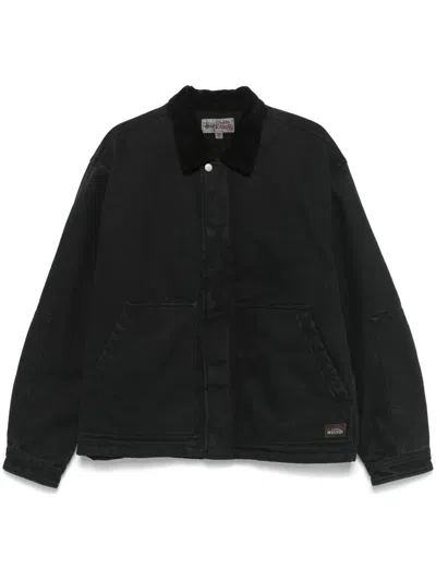 Stussy Workgear Jacket In Black