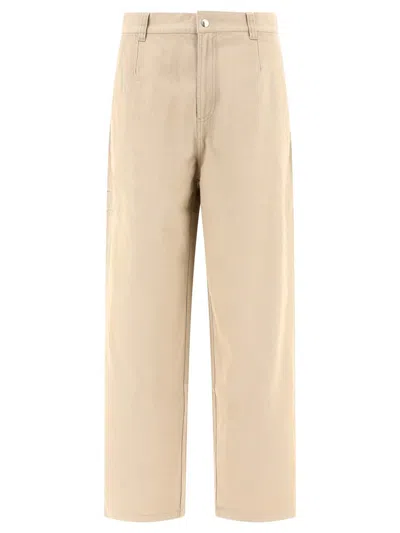 Stussy Stüssy "workgear" Trousers In Beige