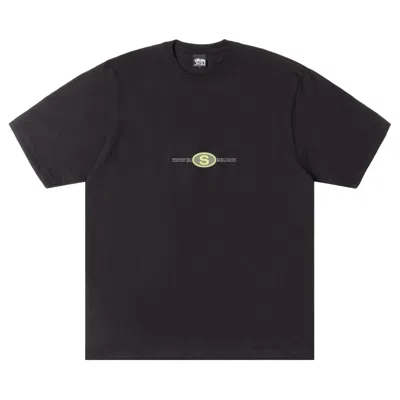 Pre-owned Stussy Worldwide Dot Tee 'black' | Men's Size M