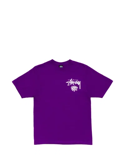 Stussy X Always World Tour T-shirt In Purple