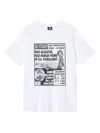 Stussy X Bulk Record 1996 Dr. Octagon Graphic T-shirt In White