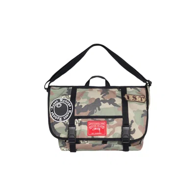 Pre-owned Stussy X Denim Tears Messenger Bag 'camo' | Multi-color | Men's Size Onesize In Multicolor