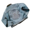 Stussy X Levi's Embossed Praglad Trucker Jacket 'blue'