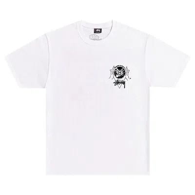 Pre-owned Stussy X Mattel Magic 8 Ball T-shirt 'white' | Men's Size L