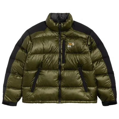 Pre-owned Stussy X Mountain Hardwear Subzero Down Jacket 'dark Army' | Green | Men's Size S