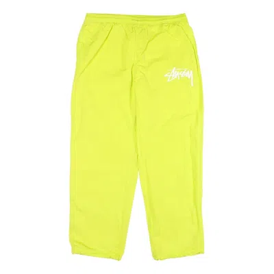 Stussy X Nike Beach Pants 'light Yellow'