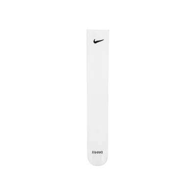 Pre-owned Stussy X Nike Dri-fit Crew Socks 'white'