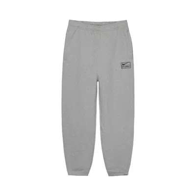 Pre-owned Stussy X Nike Fleece Pant 'dark Grey Heather'