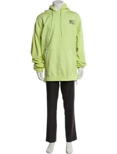 Pre-owned Stüssy X Nike Graphic Print Crew Neck Hoodie W/ Tags In Multi